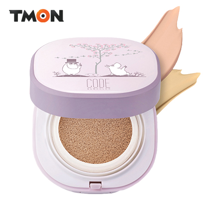 韩国正品 CODE MOOMIN/河马姆明 气垫粉底
