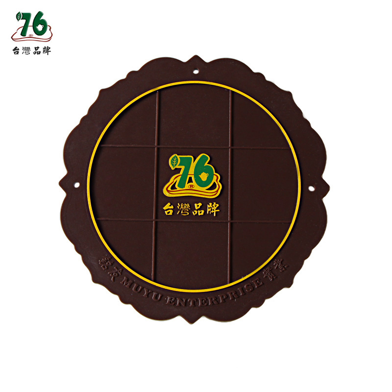 76 Silicone Cup Cushion Bowl Cushion Heat Insulation Cushion Anti Slip Mat Soft Rubber Cushion Creative Cup Cushion Dining Cushion Eu Style Thickened Multicolor Optional