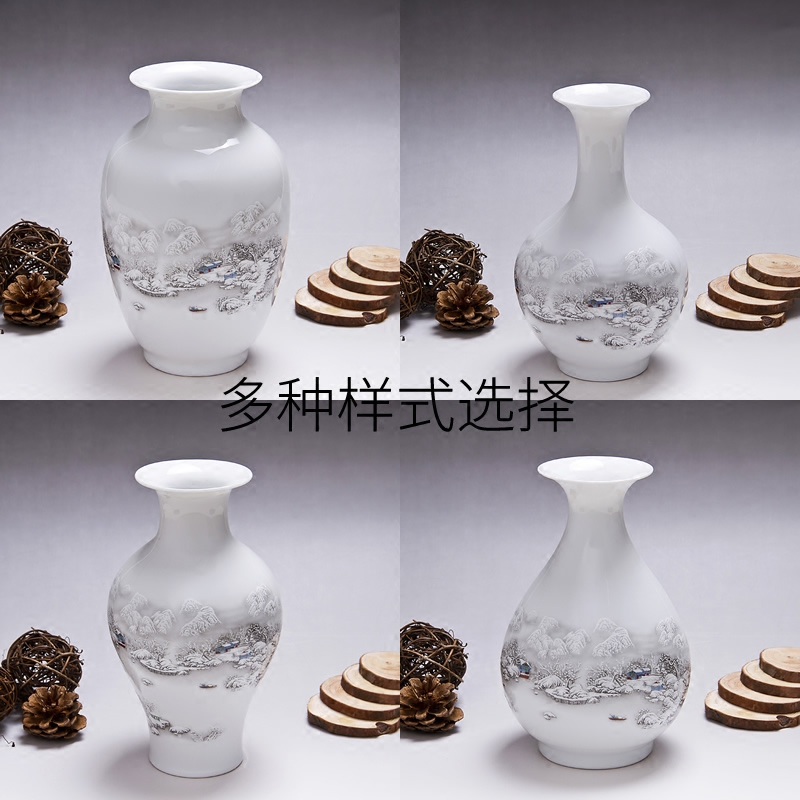 Creative ceramic vase I and contracted style of the sitting room porch ark office interior furnishing articles home decoration