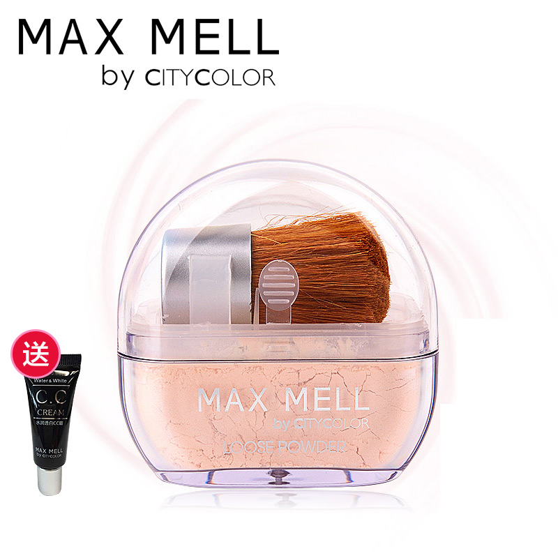 city colorMax mell 矿物质散粉 定妆控油持久遮瑕 正品彩妆防水