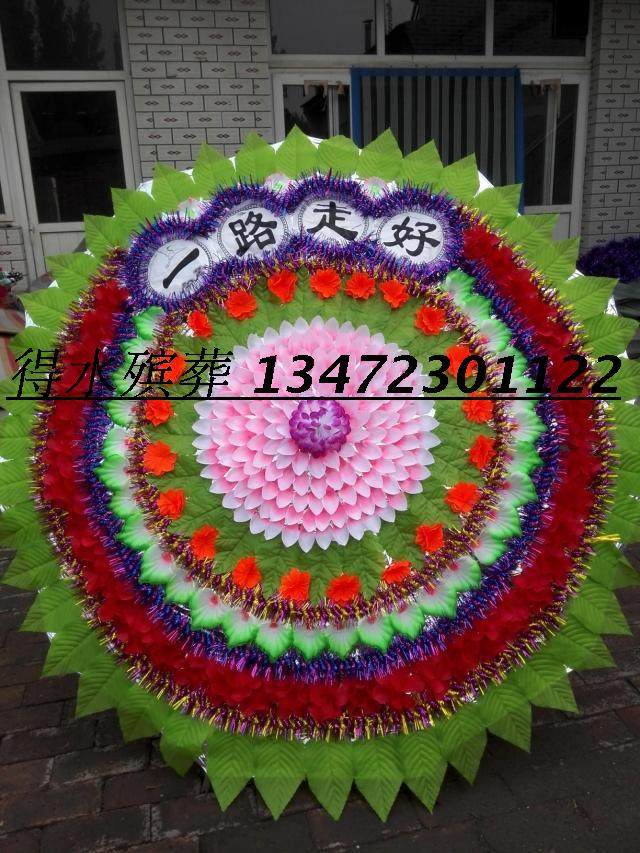 Deshui Funeral Supplies Wholesale Release Wreath Factory Direct Selling 1 8m Tote Bag Lotus
