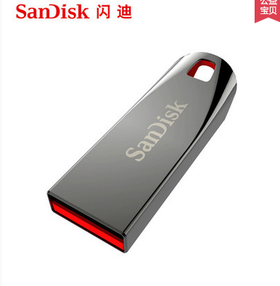 SanDisk with body disc 16g metal cz71 cool crystal with body disc 16g on-board with disc customized lettering student creative flash memory disc
