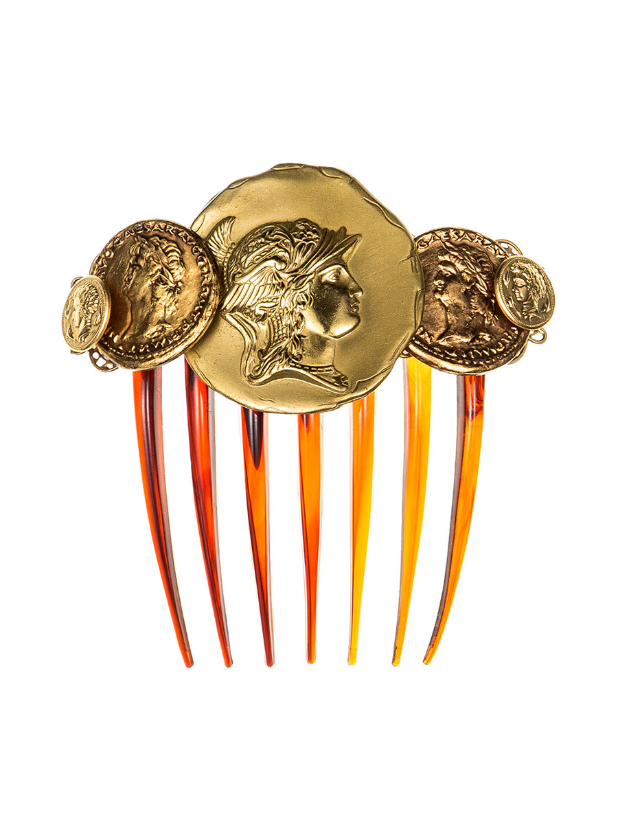 Dolce&Gabbana 拼色金属钱币饰发簪