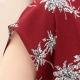 Mùa hè mới trung niên của phụ nữ áo thun ngắn tay mẹ tải kích thước lớn in áo sơ mi voan rộng 40-50 thủy triều áo khoác cho phụ nữ 40 tuổi Quần áo của mẹ