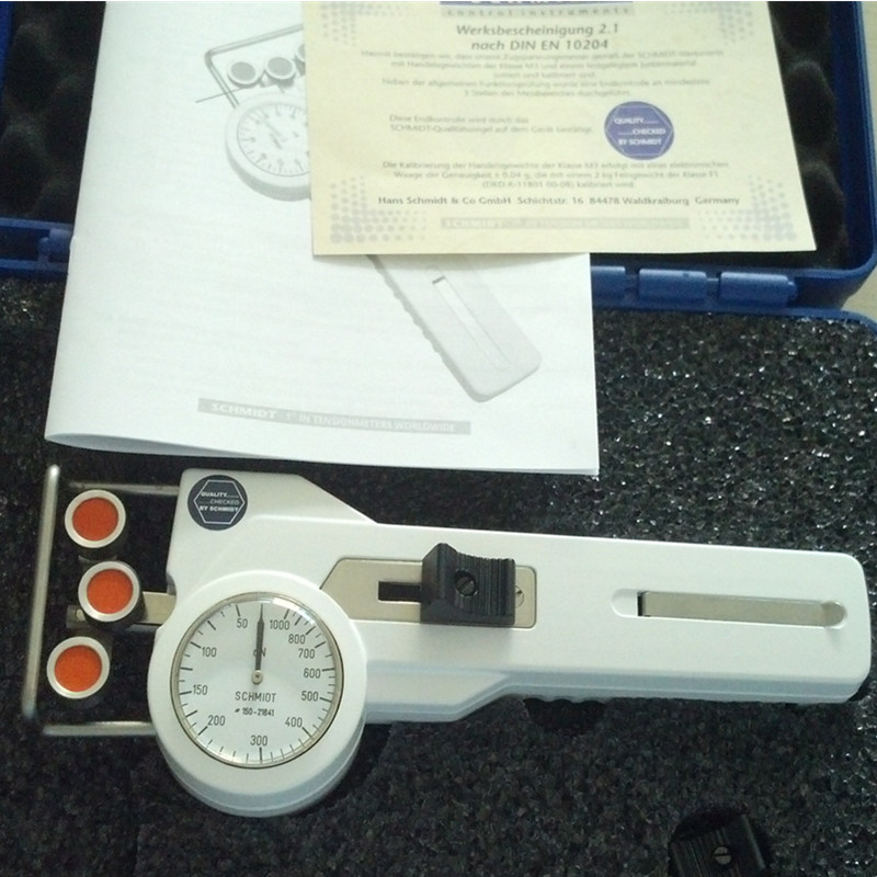 German SCHMIDT tension tester dx2-8000 steel wire copper wire gauze tensiometer