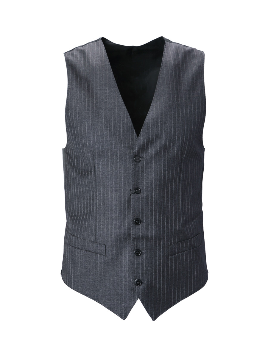 Dolce&Gabbana 黑色拼接条纹马夹