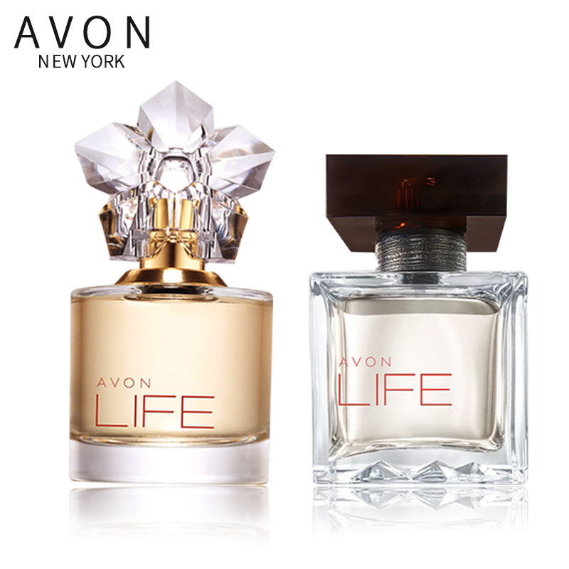 Avon/雅芳130周年Kenzo高定女士香水50ml+设计师高定男士香水75ml