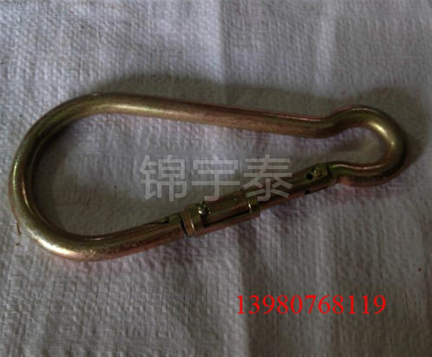 Steel safety hook * Mountaineering buckle * Safety rope hanging buckle * Safety buckle rock climbing safety rope lock catch