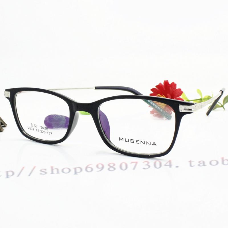 New Myopia Frame Korean Ultra-Light Plate Metal Legs, Fashionable and Trendyy, Suitable for Height, Comfortable to Wear 2801
