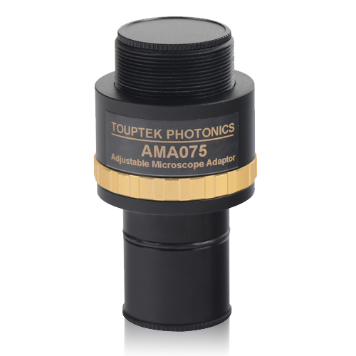 AMA075 Touptek microscope eyepiece accessories with focusable zoom lens 0-75 times connector 23 2mm