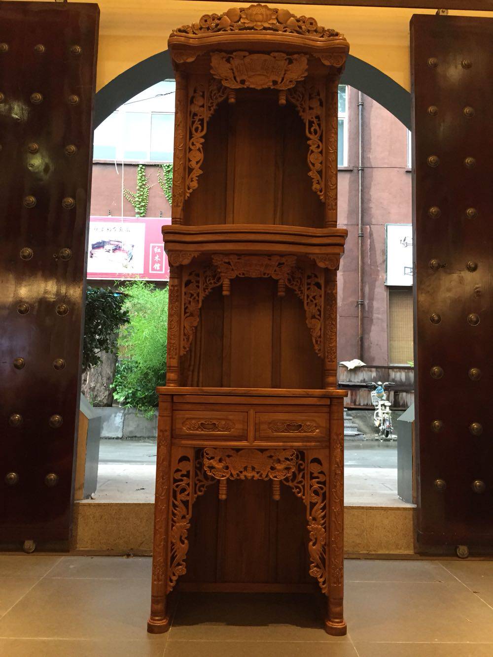 Myanmar Teak Private Customized Buddha