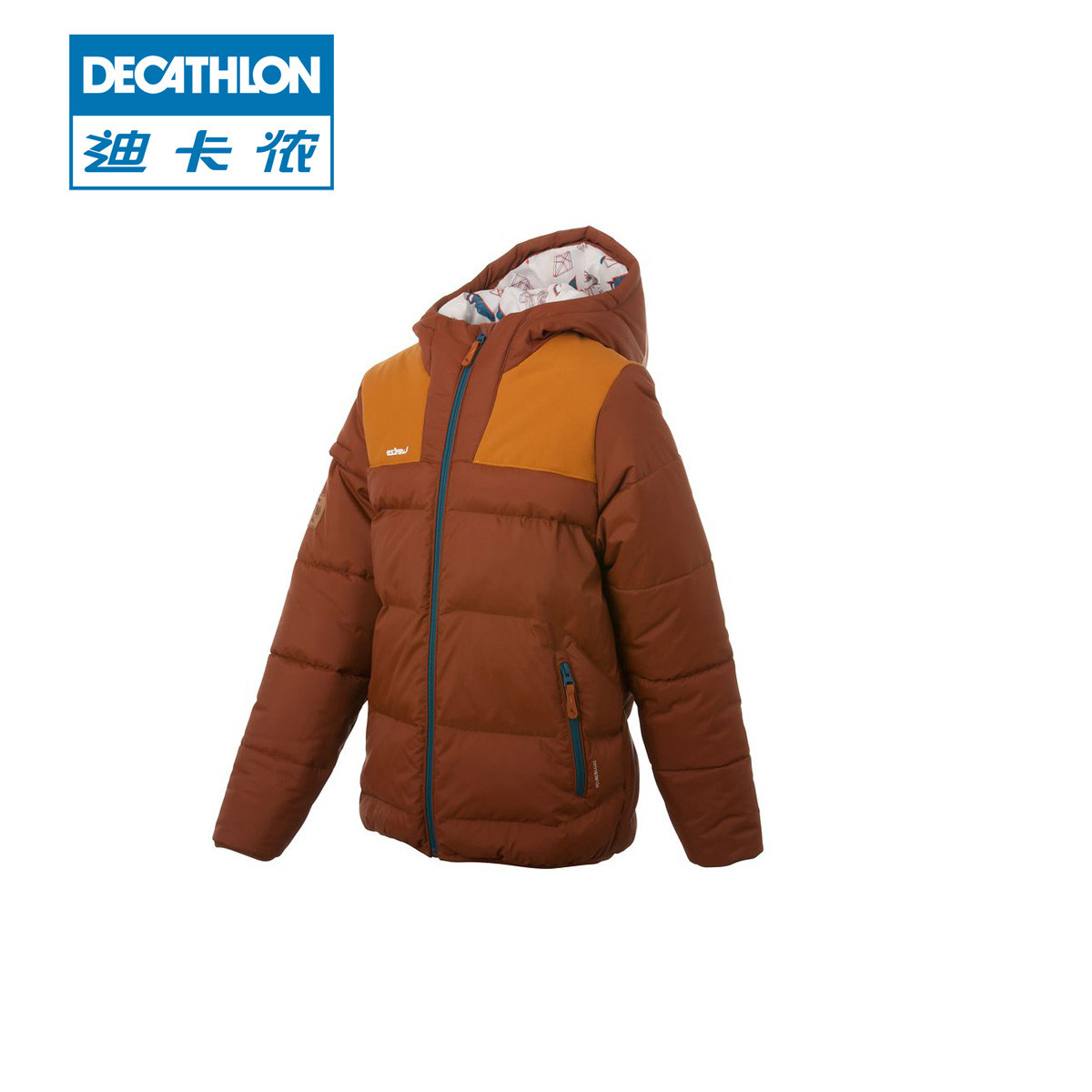 迪卡侬 儿童青少年棉袄棉服 冬季加厚防寒保暖 滑雪服棉服 WED'ZE