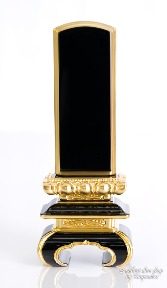 High-grade pasted gold paint Wanjintai solid wood tablet ancestral hall Buddha Hall tablet
