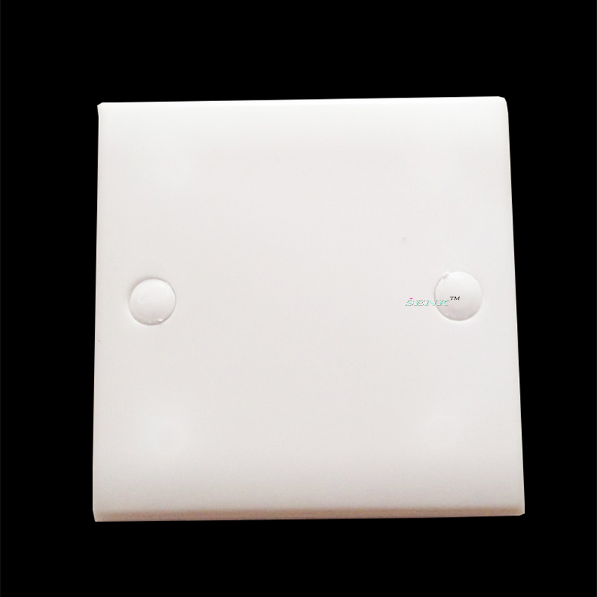 Thickening 86 Type Blank Panel Switch Socket Panel Bottom Box Cover Board Whiteboard Shiny Board Engineering Socket Blank plate