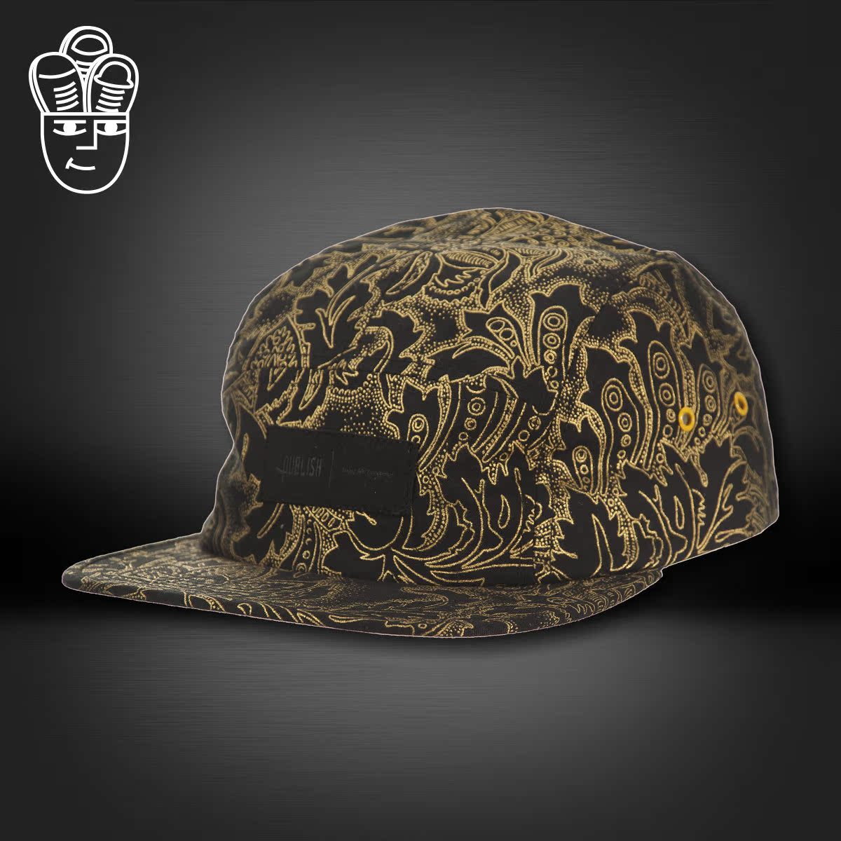 Publish Enzo 5-Panel Hat 美国潮牌 平沿帽 印花棒球帽 街头潮帽