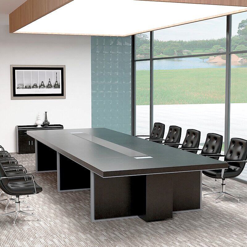 Conference Desk Office Furniture Conference Long Table Meeting Table And Chairs Combination Brief Modern Big Negotiation Table Meeting Table