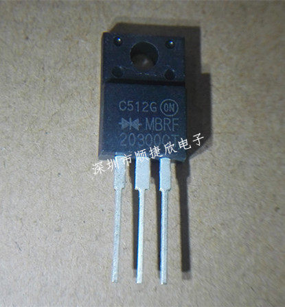 Direct shot MBRF20300CT TO-220F Original 20A300V Schottky diode MBR20300
