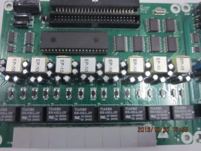 Original Guowei ws824 10 type 008C extension board 8-way user board can be connected to 8-way internal telephone