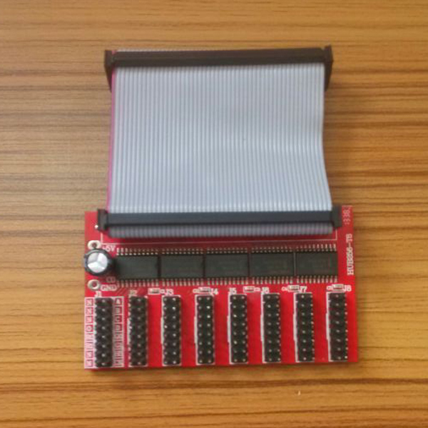 LED display universal HUB256-T8 adapter board HUB256-T8 display adapter card with 50P cable