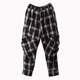 Mùa đông kẻ sọc dày cotton và lanh lỏng cộng với quần cotton bên ngoài mặc quần nhăn nhăn quần retro harem quần quilted phụ nữ quần kaki nữ Quần Harem
