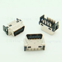 Totem FMC14M SCSI CN14Pin piercing forming body 14 core press-line injection connector male head