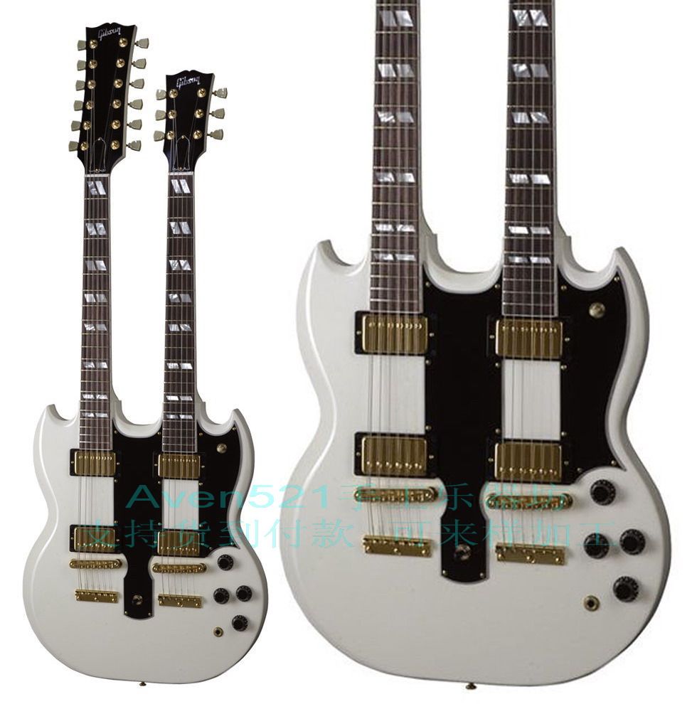 Custom Custom EDS-1275 Doubleneck SG Duplehead Electric Guitar