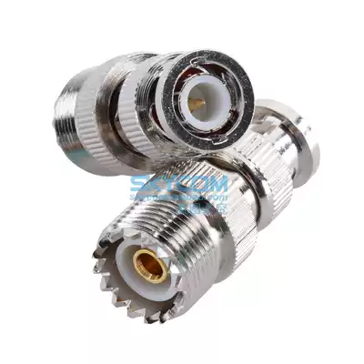 Walkie-talkie feeder adapter BNC bayonet to M female