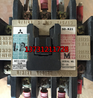 Second-hand ladder removal Mitsubishi DC contactor SD-K21 DC120-125V original