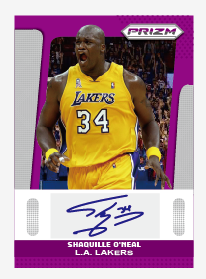 2014 NBA Shaquil O'Neill signed the Star Card
