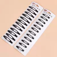 Nhật Bản và Hàn Quốc tấm thường được sử dụng BB clip card đen tải 1 bảng 12 phụ kiện kẹp bên được sơn thép kẹp trên đầu kẹp tóc càng cua