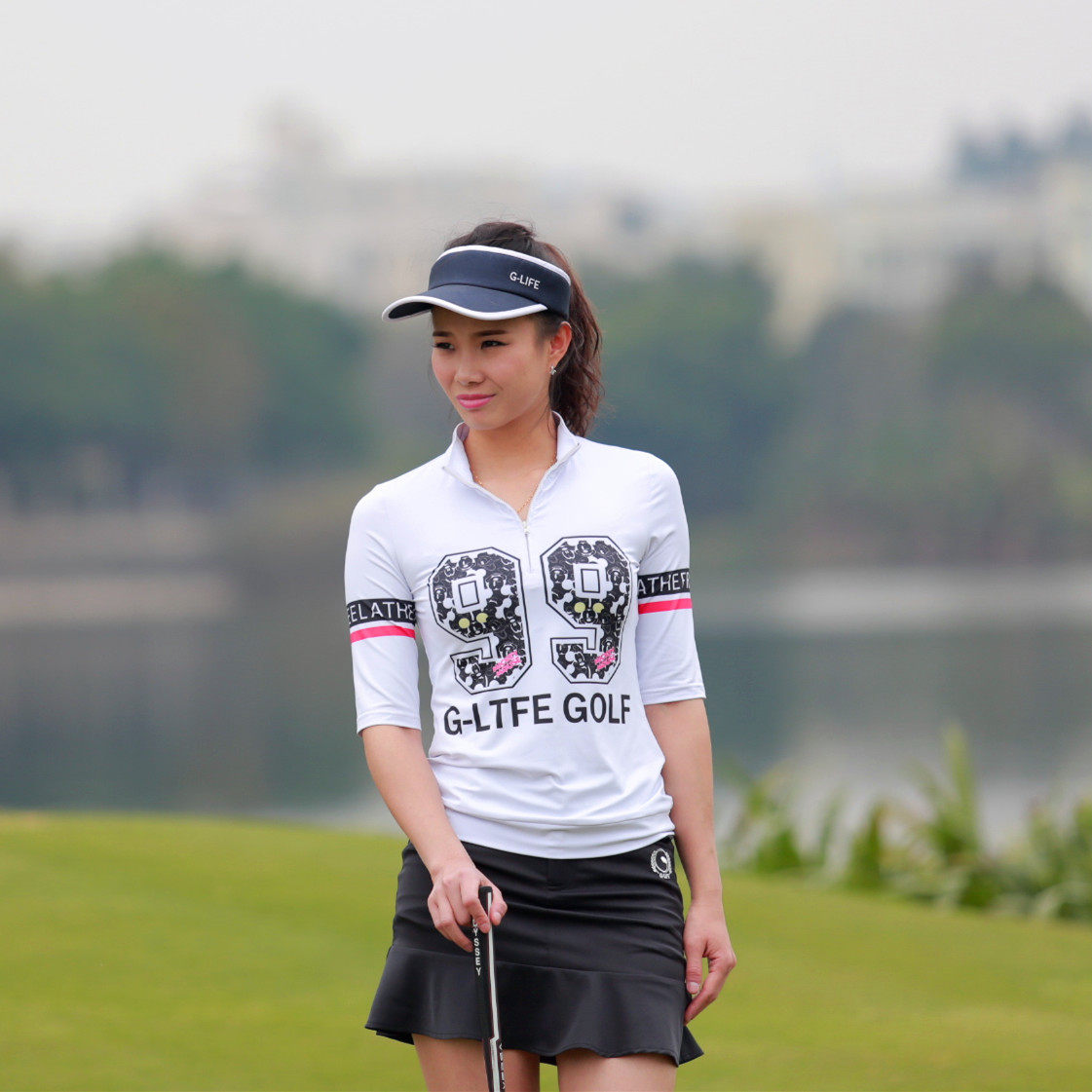 Deck Clear g-life Golf Costume Costume Woman Set GOLF Clothes Woman Dress Short 5 discount price