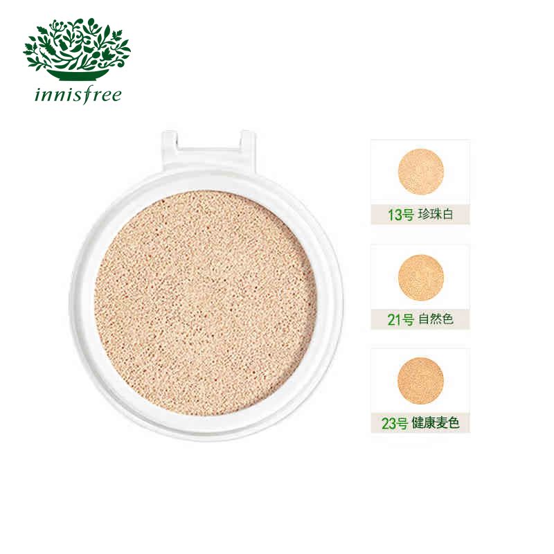 innisfree/悦诗风吟【替换装】水感透润气垫粉凝霜 15g 三色可选
