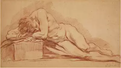 M033 (France) Boucher (Francois Boucher) print sketch electronic Gallery