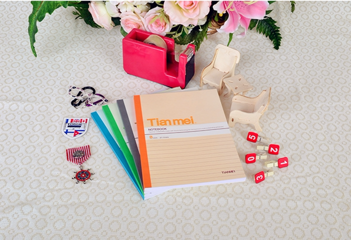 A4 A4 B5 A5 A5 beauty wireless bound durable notebook Soft face Transcript soft copy writing fluency though water-Taobao