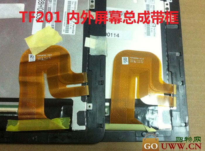 Spot Huassus Asus TF201 touch LCD inside and outside screen assembly TCP10C93 V0 3