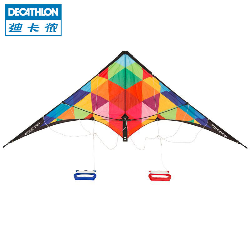 迪卡侬 沙滩运动 特技风筝 快装易携带 安全双线风筝 TRIBORD