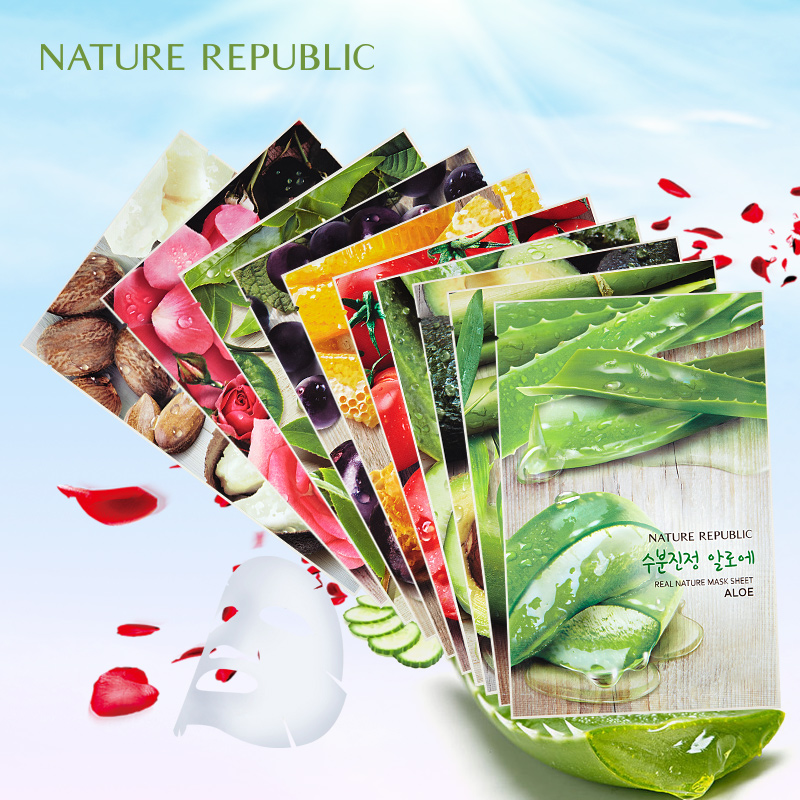 Nature Republic自然乐园精粹自然系列面膜单片装23ml