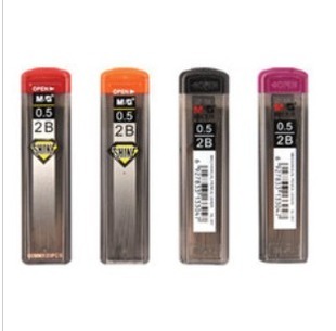 Morning light 301 resin automatic pencil core active pencil pen Kang core 2b 0 5mm