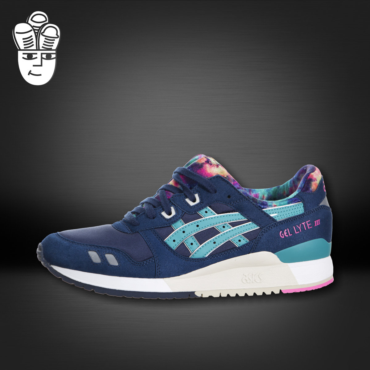亚瑟士 Asics GEL-Lyte III 爱世克斯男鞋 复古慢跑鞋 星空配色