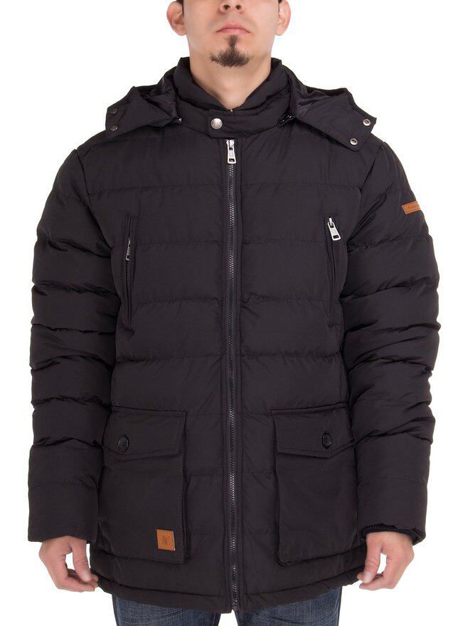 Luciano Natazzi Men's Cotton Padded Clothes Removable Cap LN1029 US Direct Mail