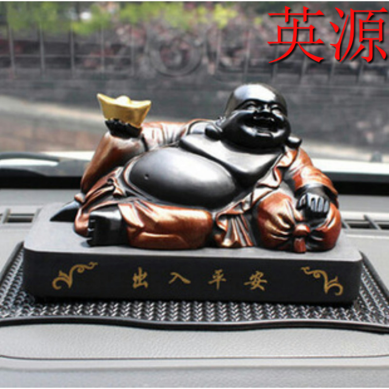 汽车摆件元宝佛活性炭宝骏560/630/610观致3域虎宝典车载