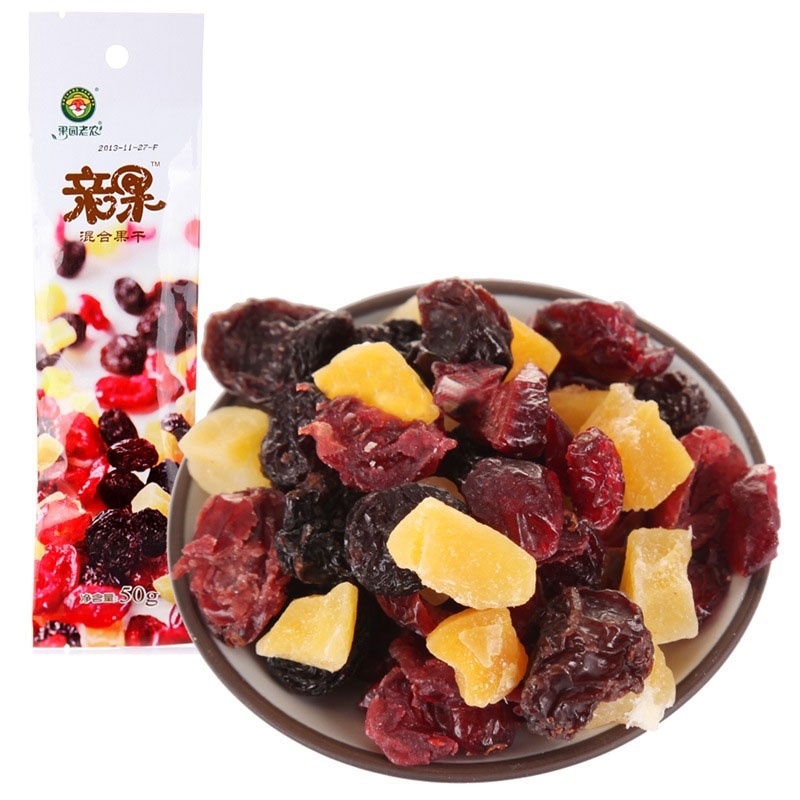 Pro-fruit mixed fruit dried cranberry dry tiko dry mango dry with handbags 50g Fruit dry mix