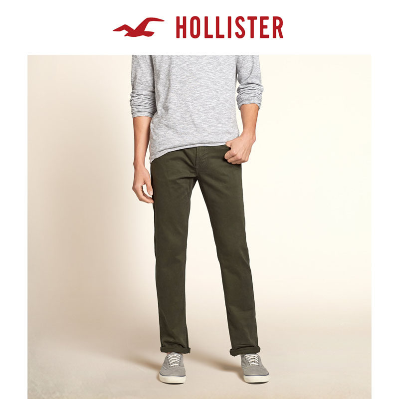 Hollister 5 口袋紧身裤 男 93603