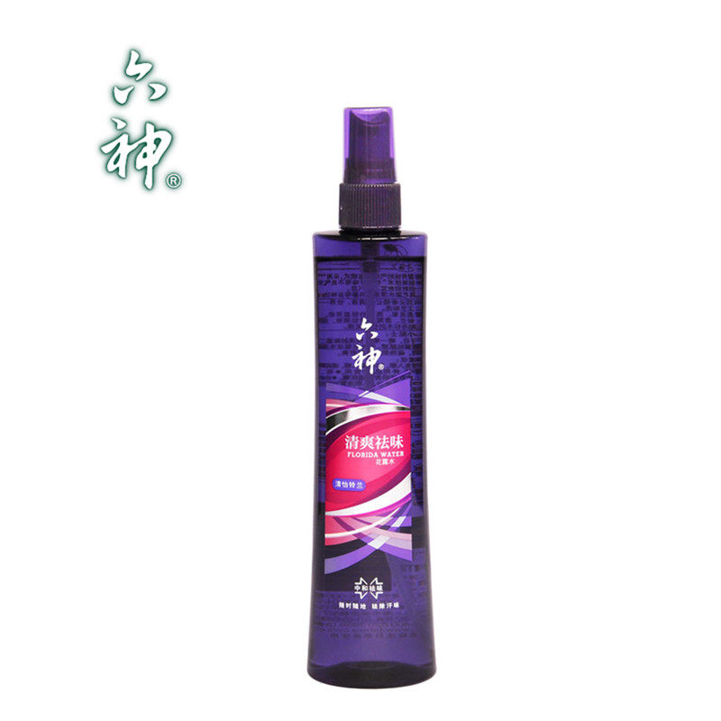 【两瓶包邮】六神清爽祛味男女士香水清怡铃兰喷雾花露水180ml