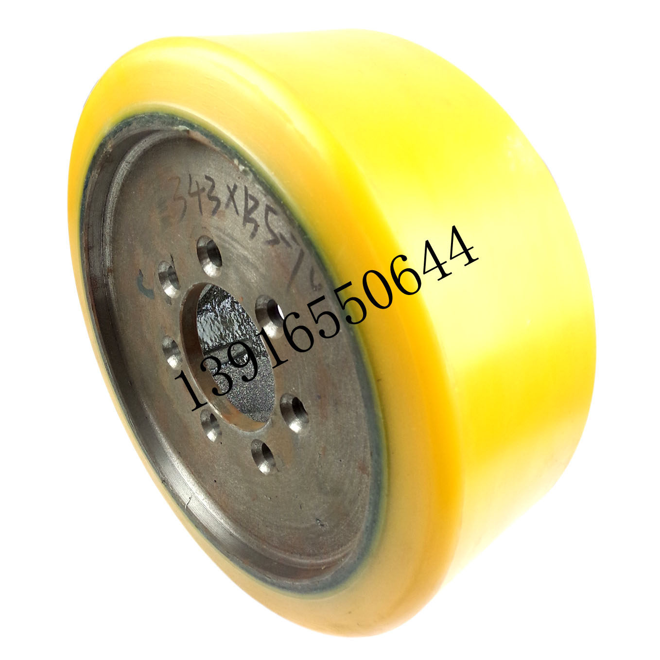 Linde front-moving electric heap high machine wheel R14 R16 R20 main drive wheel 343*135*80 90 seven holes