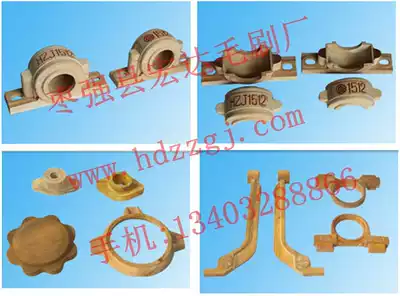 Casting metalworking training wood mold handwheel flange active shaft bearing box, etc.