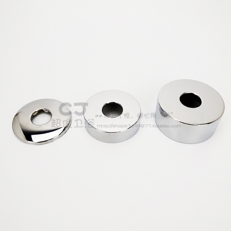 Add high widening stainless steel decorative cover 4 triangular valve decorative sheet washing machine tap decorative cover Ugly Lid