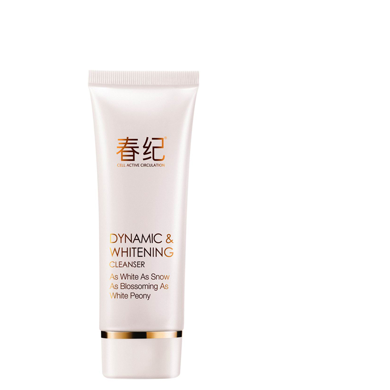 春纪动感透净白洁面乳120ml 洗面奶清爽控油去黑头收毛孔柔化角质