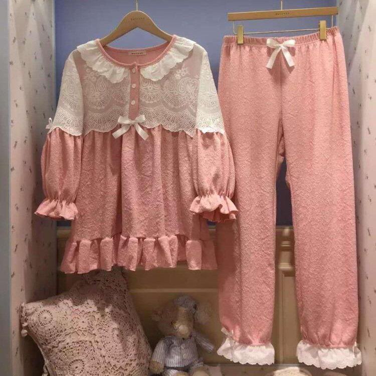 Pyjama pour femme OTHER   en Coton à manches - Ref 2995068 Image 1