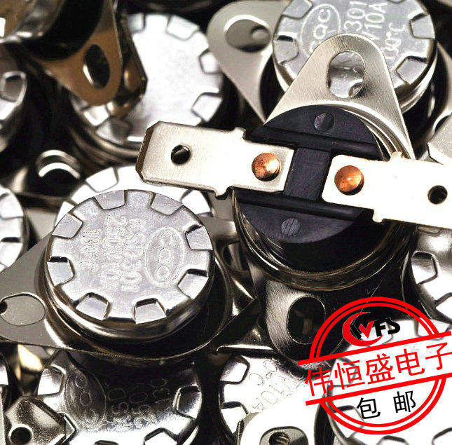 10 price KSD301 Water dispenser Thermal protector Temperature controller 85 degrees 250V 10A Changclosed-Taobao